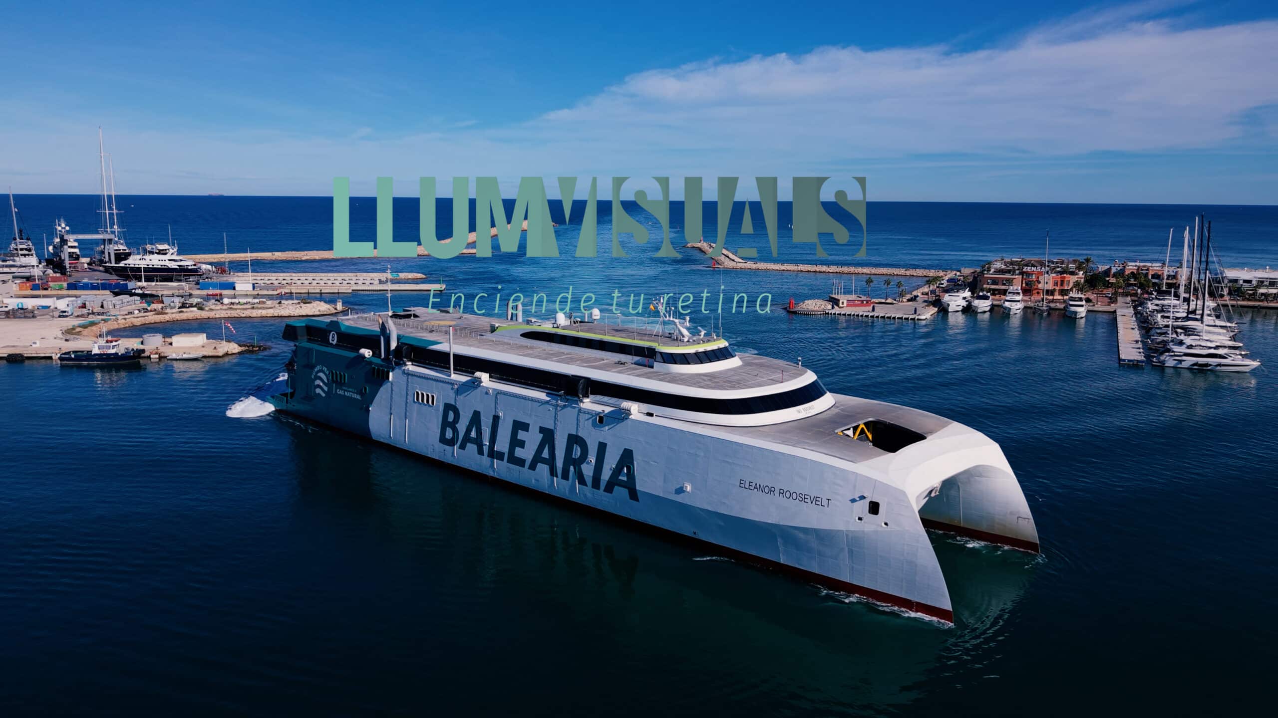 Barco Balearia Eleanor Roosevelt en Denia